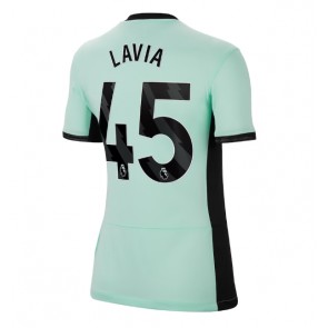 Chelsea Romeo Lavia #45 Tredje Tröja Kvinnor 2023-24 Kortärmad